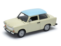Welly Trabant 601 1:24 béžový s modrou střechou